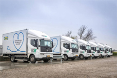 BYD Delivers 10 ETM6 eTrucks to TDS in the Netherlands