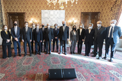 President of Italy Receives Leaders of PIRELLI As the Company Soon Turns 150