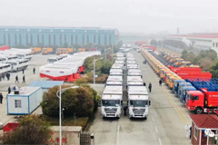 Hundreds of SHACMAN Heavy-duty Trucks Were Shipped to Afghanistan 