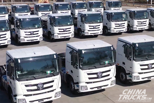 400 Units of FOTON AUMAN Trucks Delivered to an Int
