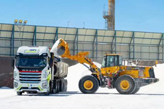 Hongyan's Fullly Electric Tractors Completed Trial Operation in Chile