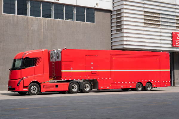 Farizon Exhibited Fire Truck at the Intn`l Fire Protection Equipment Tech Show
