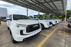 First 50 JMC Pickups Shipped to Qatar!