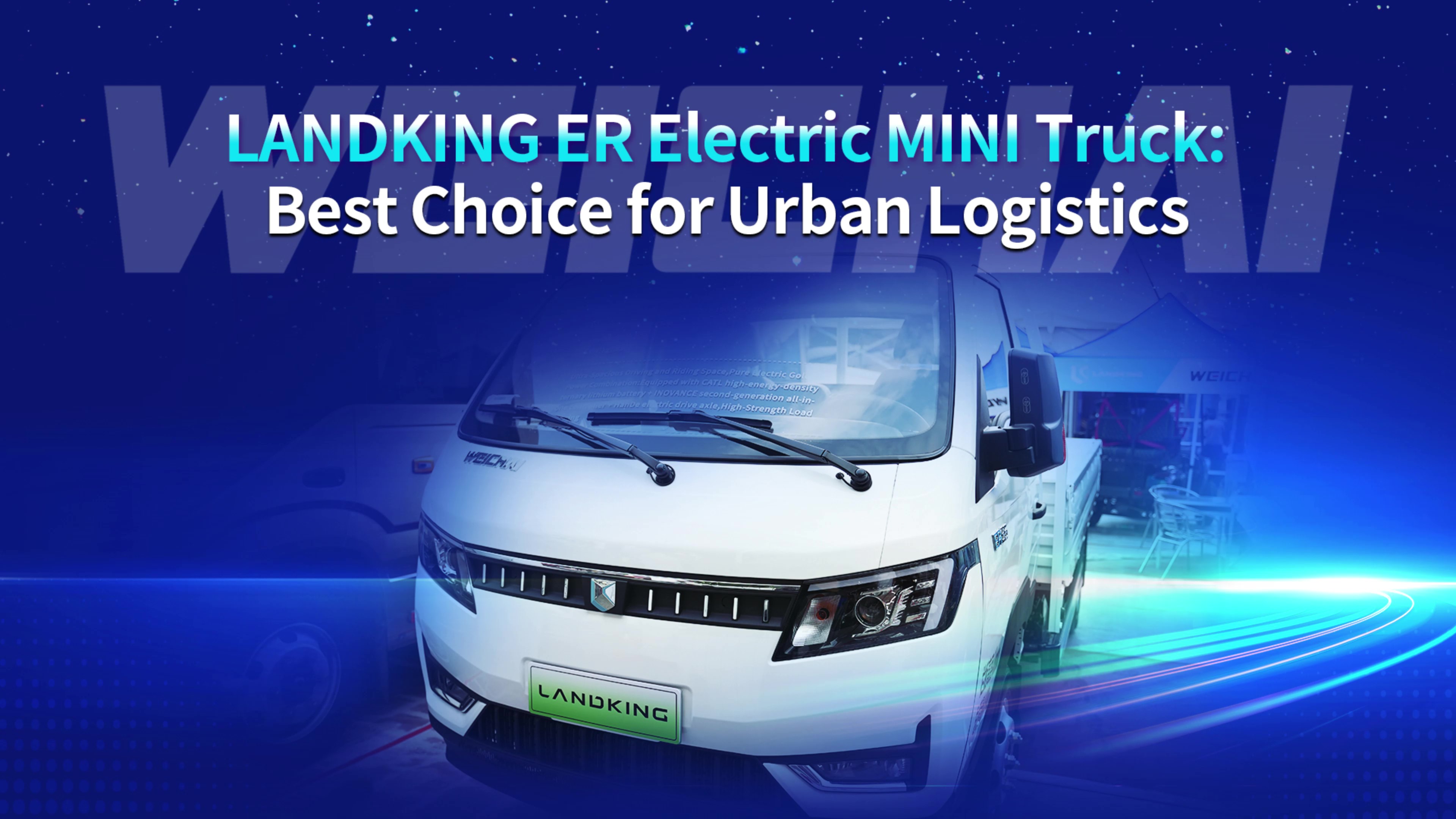 LANDKING ER Electric MINI Truck: The Best Choice for Urban Logistics