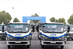JAC Motors Delivers 100 Electric Light Trucks to Mexico