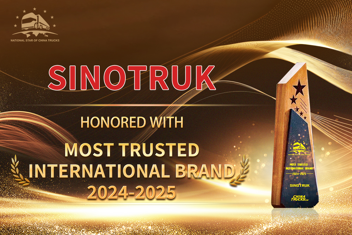 SINOTRUK Honored with Most Trusted International Brand