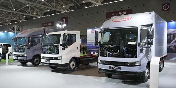 BYD Unveils 2025 T5 Light Truck Series at Shenzhen Commercial Vehicle Expo