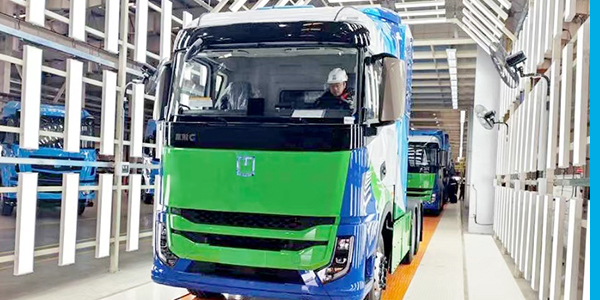 China’s First 200kW Hydrogen Fuel Cell Trucks Enter Mass Production