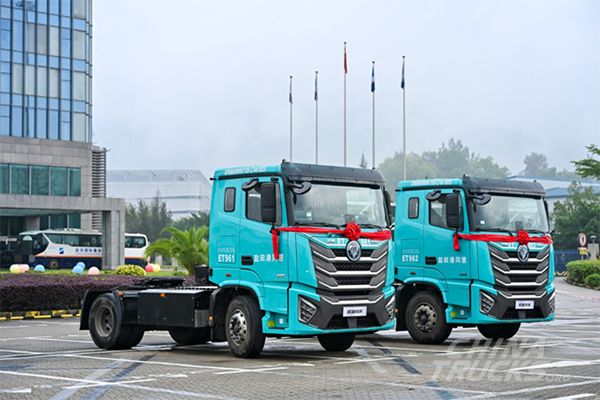 FOTON Auman Battery-Swap Electric Trucks: Greener Solutions for Port Logistics