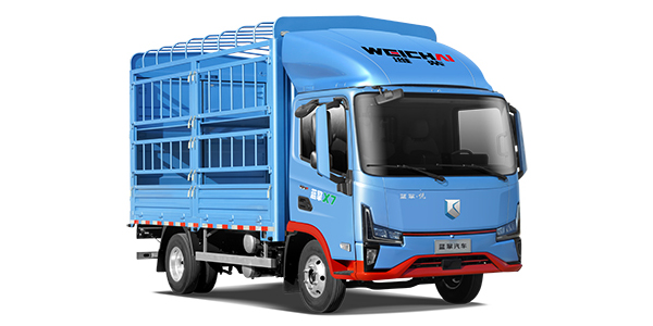 200kWh Battery, 650km Range —WEICHAI Landking X, Leads Electric Light Trucks