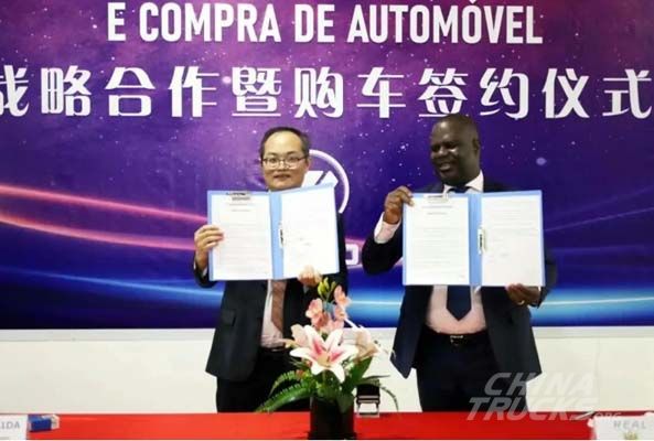 Foton and Angola Transport Giant Form Strategic Partnership