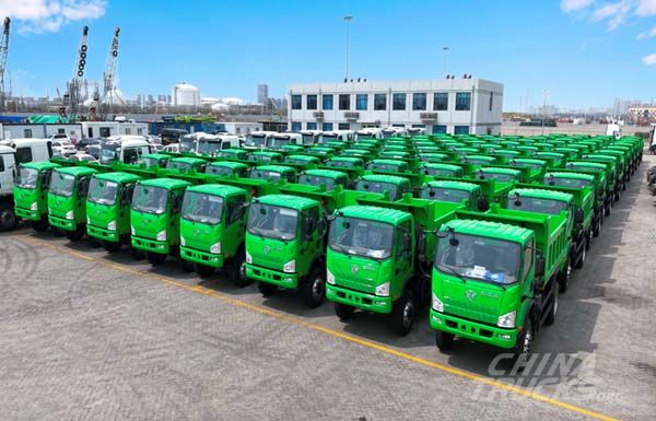 FAW TRUCKS Delivers 131 Tiger VH 4×4 Light Trucks to the Philippines