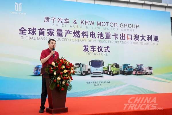 Zhizi Auto Ships First Hydrogen Trucks to Australia, Expands International Presence