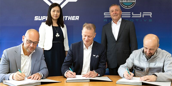SuperPanther, Steyr Automotive to Build Electric Trucks in Austria