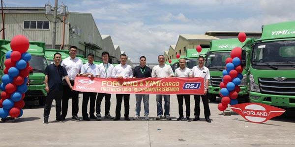 FORLAND Gains Popularity in Southeast Asia, Delivers 260 Trucks to Philippines