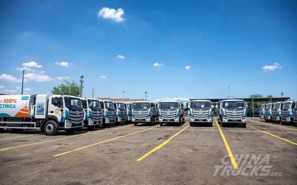 FOTON Powers Latin America’s Green Transition with Electric Sanitation Fleet