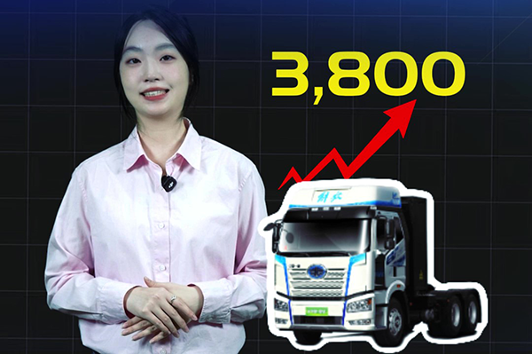 FAW TRUCKS Hits 3,800 New Energy Medium & Heavy-duty truck Sales in a Month