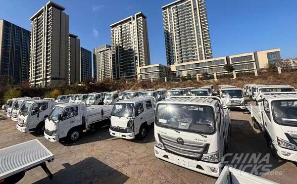 FOTON Delivers Over 100 Light-Duty Trucks to West Africa