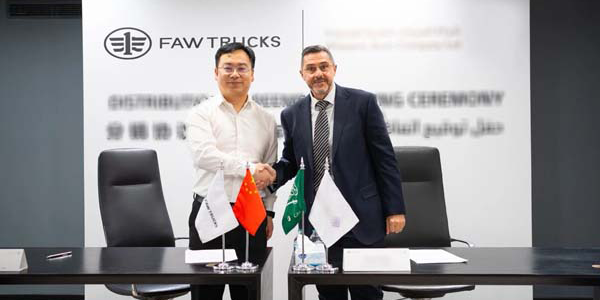 FAW TRUCKS Signs MOU with Saudi Dealer for First 500 Trucks