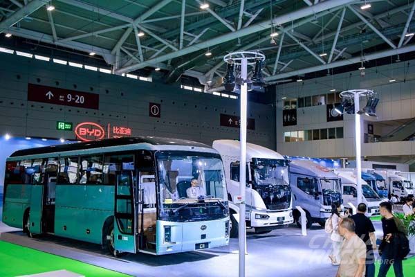 BYD Showcases Electric Commercial Vehicle Lineup at Shenzhen CV Expo