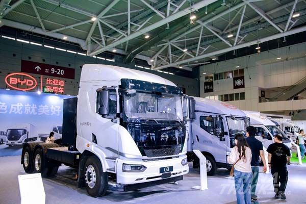 BYD Showcases Electric Commercial Vehicle Lineup at Shenzhen CV Expo
