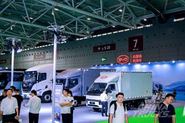 BYD Showcases Electric Commercial Vehicle Lineup at Shenzhen CV Expo