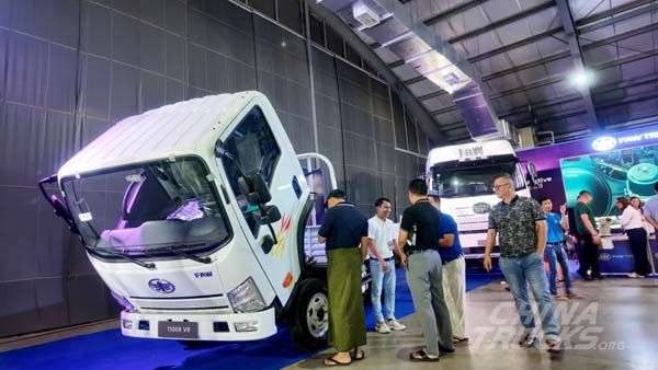 FAW TRUCKS Highlights J6P and Tiger VR at 3rd Myanmar International Auto Show