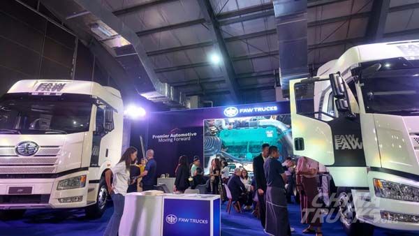 FAW TRUCKS Highlights J6P and Tiger VR at 3rd Myanmar International Auto Show