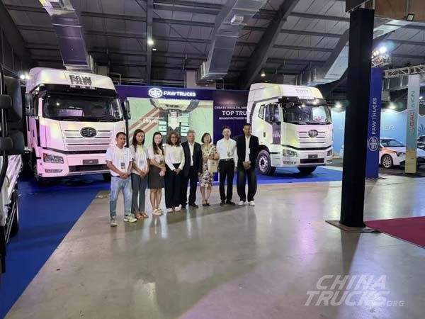 FAW TRUCKS Highlights J6P and Tiger VR at 3rd Myanmar International Auto Show