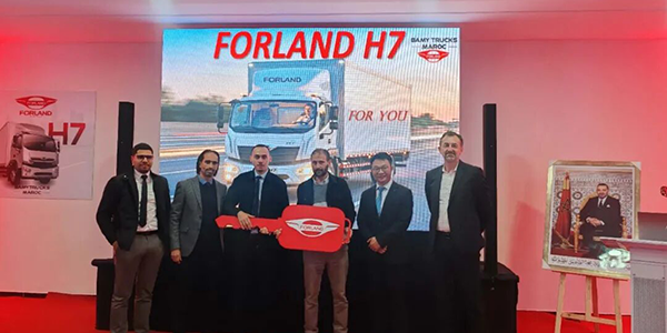 Forland Launches 18-Ton Truck in Morocco, Expanding Presence in North Africa