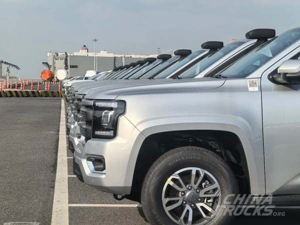 JMC Ships 100 Pickup Trucks to Burkina Faso
