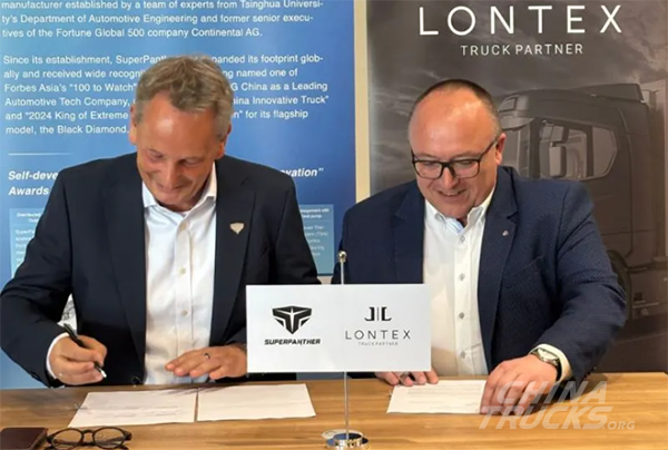 SuperPanther Teams Up with LONTEX to Grow European EV Truck Business