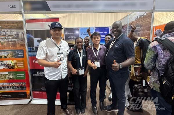 Foton Showcases Heavy-Duty Trucks at West African Mining & Power Expo in Ghana