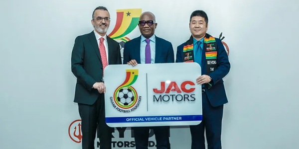 JAC Becomes Official Vehicle Partner of Ghana Football Association