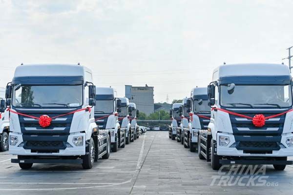 Dongfeng Huashen Ships First 100 V5 Tractor Trucks to Saudi Arabia