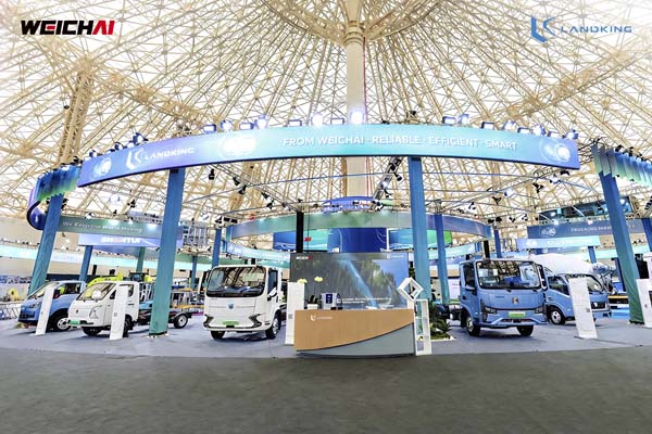 WEICHAI LANDKING Showcases EV Lineup at SDHI Global Partners Conference