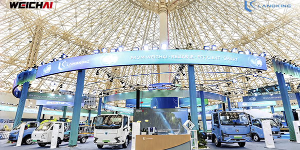 WEICHAI LANDKING Showcases EV Lineup at SDHI Global Partners Conference