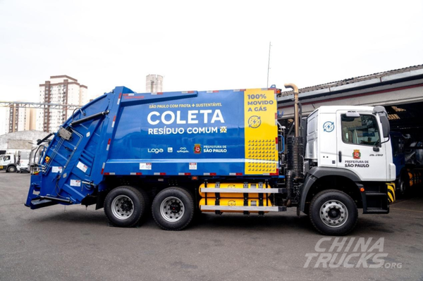 First 56 Dongfeng Cummins D6.7N-Powered Waste Trucks Delivered in Brazil