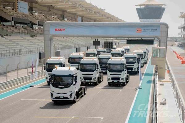 SANY Delivers 110 Trucks to UAE Port Operator, Supporting Green Logistics