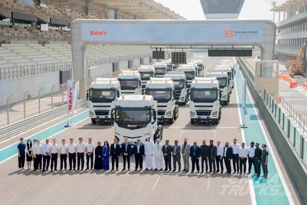 SANY Delivers 110 Trucks to UAE Port Operator, Supporting Green Logistics