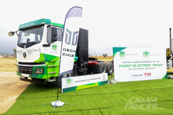 DECH ZHIZI Electric Tractor Enters Oman, Supporting Mining’s Green Transition