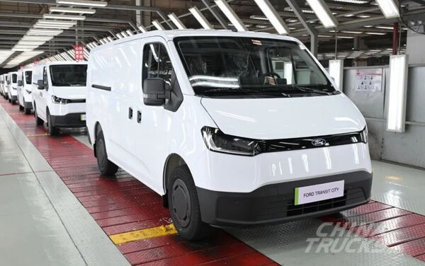 New Ford Transit City® Rolls Off the Line, First 1,000 Units to Head Overseas