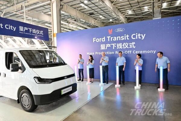New Ford Transit City® Rolls Off the Line, First 1,000 Units to Head Overseas