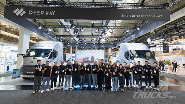 DeepWay Makes European Debut at IAA 2026, Announces 3.0 Heavy Truck for Europe