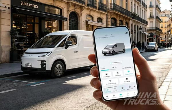 JAC Unveils SUNRAY PRO Electric Van at IAA Transportation 2026