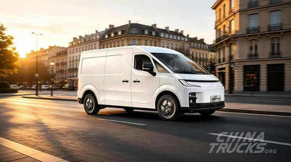 JAC Unveils SUNRAY PRO Electric Van at IAA Transportation 2026