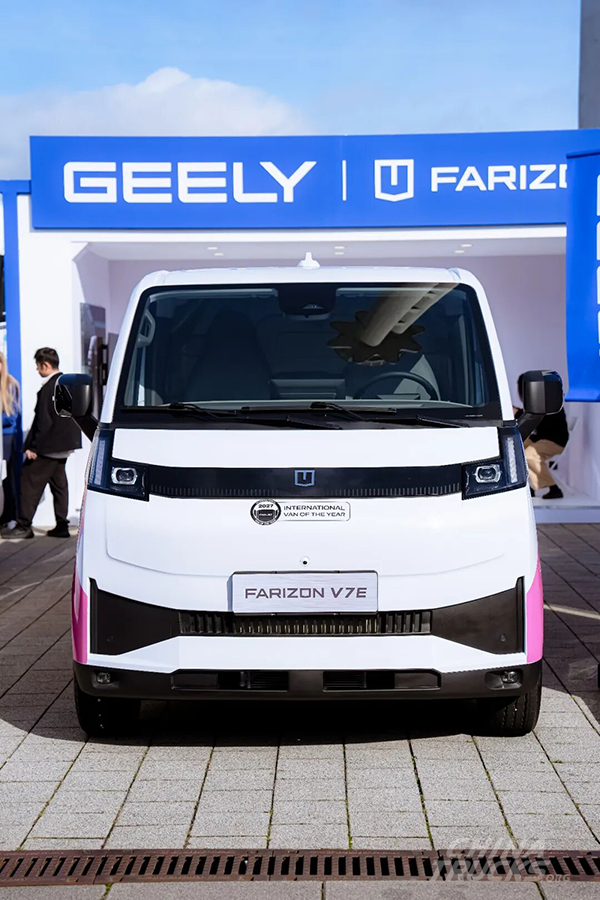 Farizon V7E Named Finalist for 2027 International Van of the Year