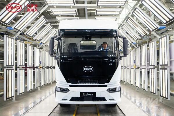 BYD Rolls Out Its 150,000th New Energy Commercial Vehicle