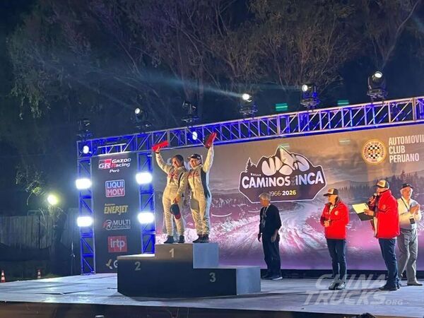 JMC Pickup Trucks Sweep Top Three at Peru’s Caminos del Inca Rally