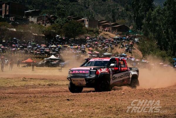 JMC Pickup Trucks Sweep Top Three at Peru’s Caminos del Inca Rally
